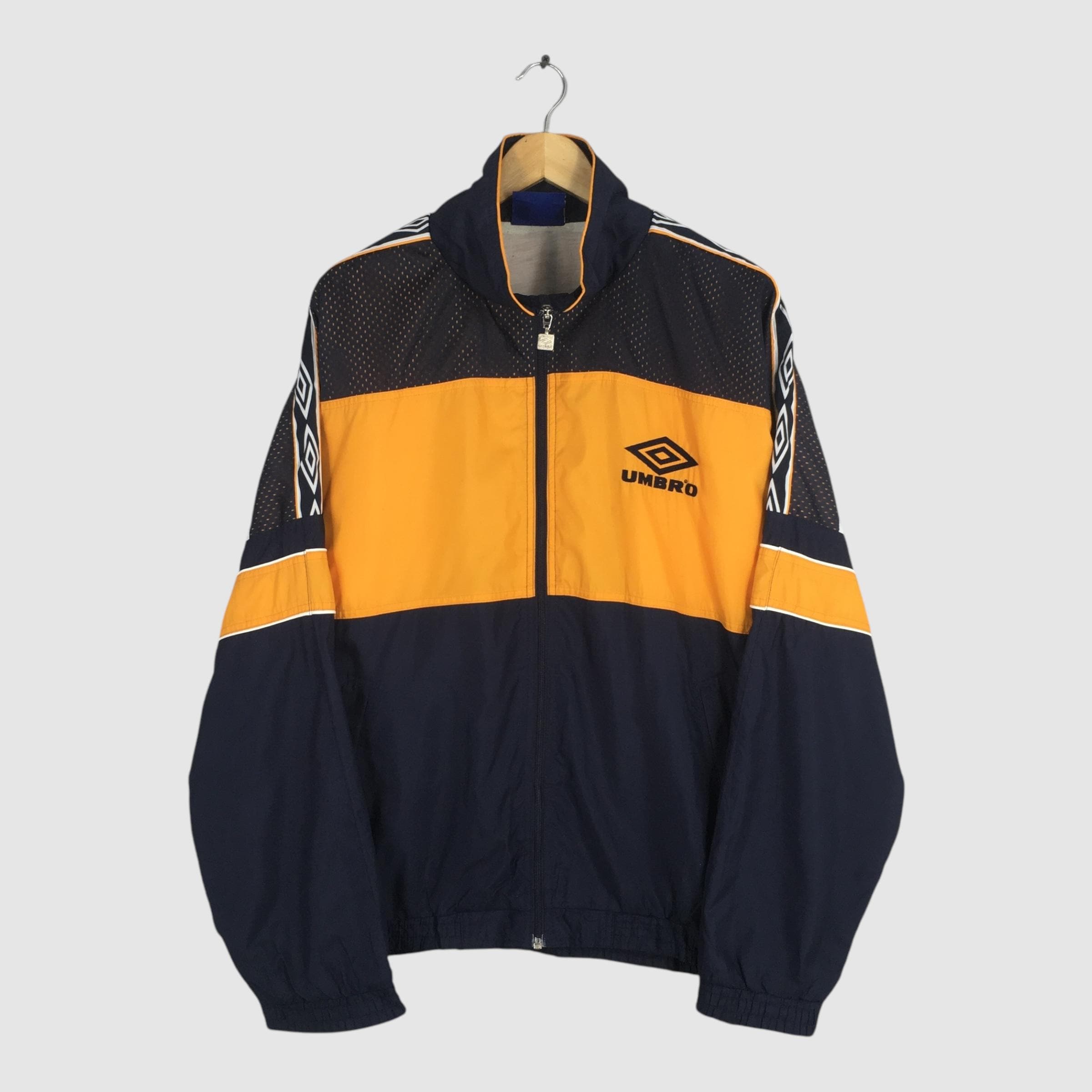 90年代ヴィンテージ アンブロ ウィンドブレーカー ジャケット ラージ