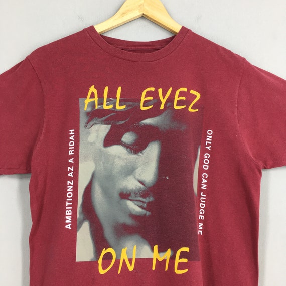Vintage Y2K Tupac Shakur Rapper Makaveli T shirt … - image 2