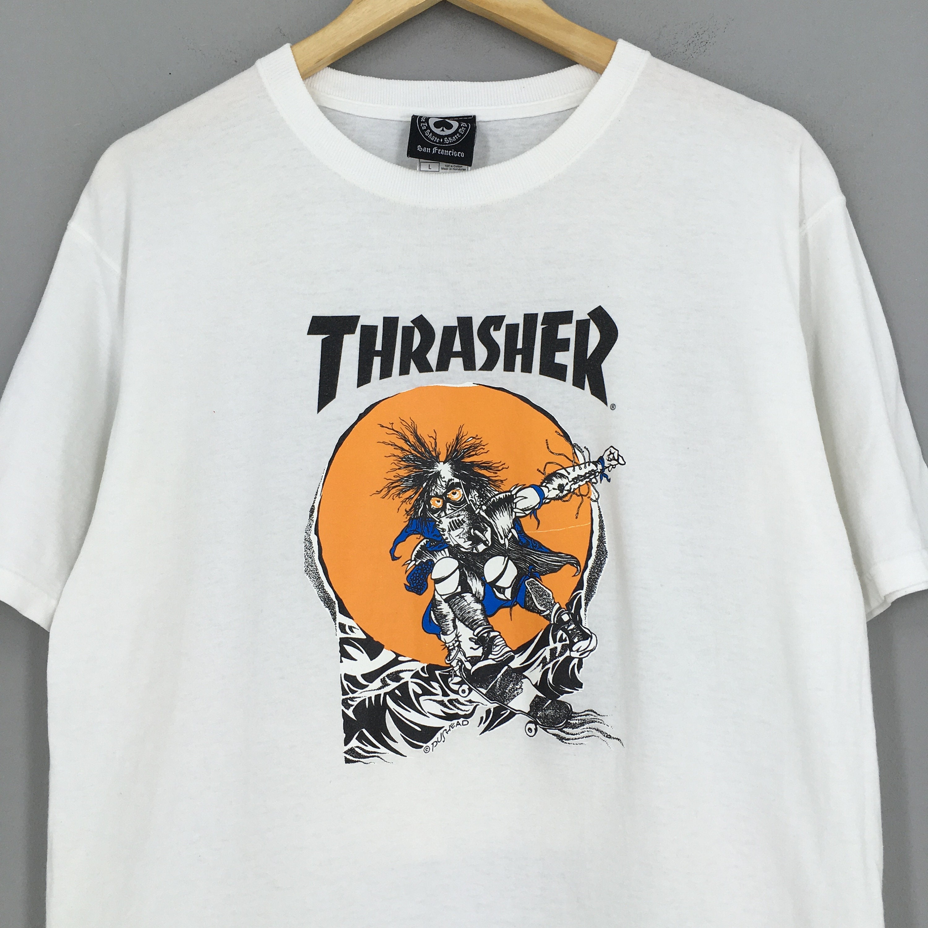 1980s〜90s THRASHER スラッシャー ヴィンテージ Tシャツ