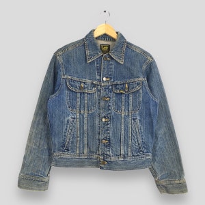 LEE x HUMAN WOMAN 1st Cowboy Jacket 【M】 Vintage LEE Slim Jacket Women M Denim Jacket, Jean Blazer