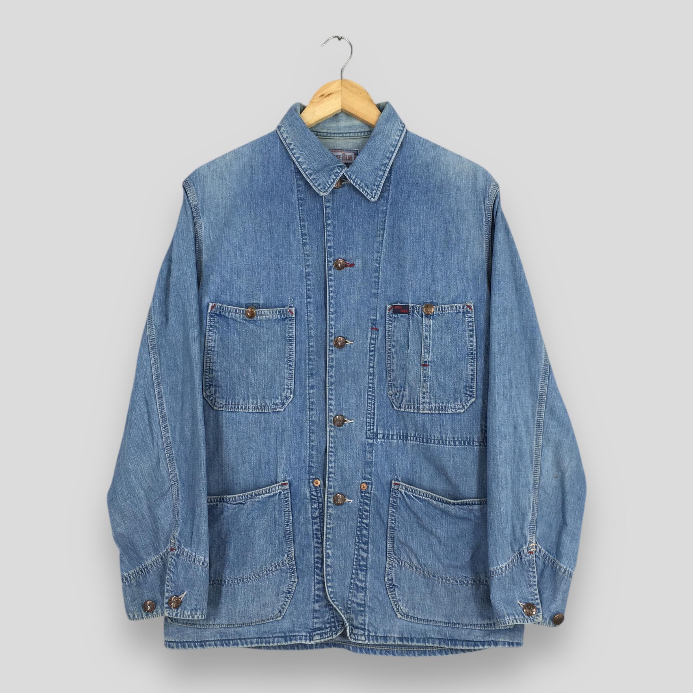 Us Navy Shawl Collar Denim Jacket - Etsy