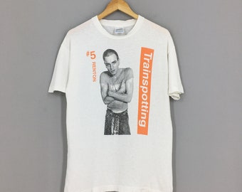 Vintage 90s Trainspotting Mark Renton Indie Film Tshirt Medium ...