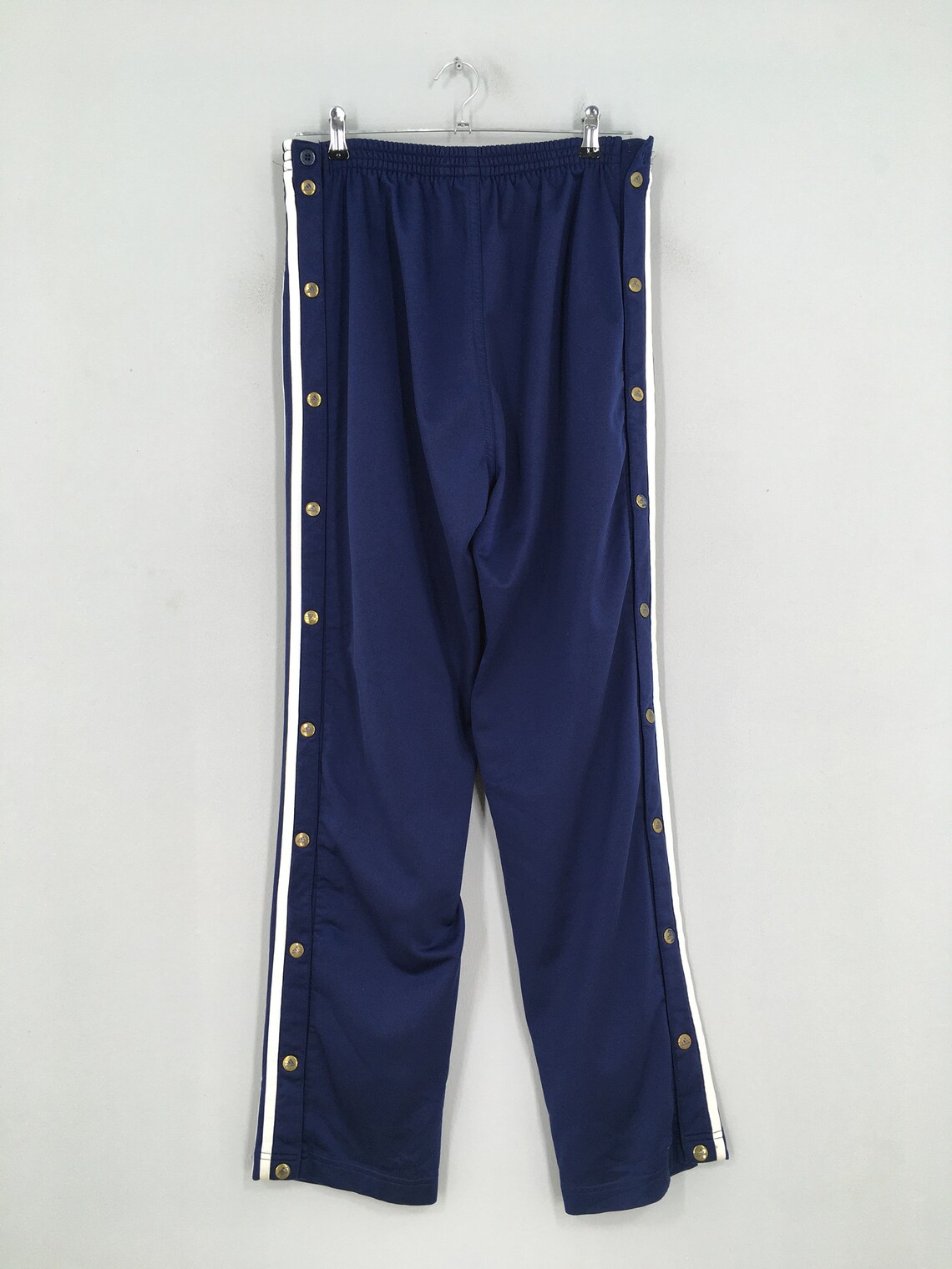 Vintage Adidas Track Pants Popper Medium Adidas Blue Sport | Etsy