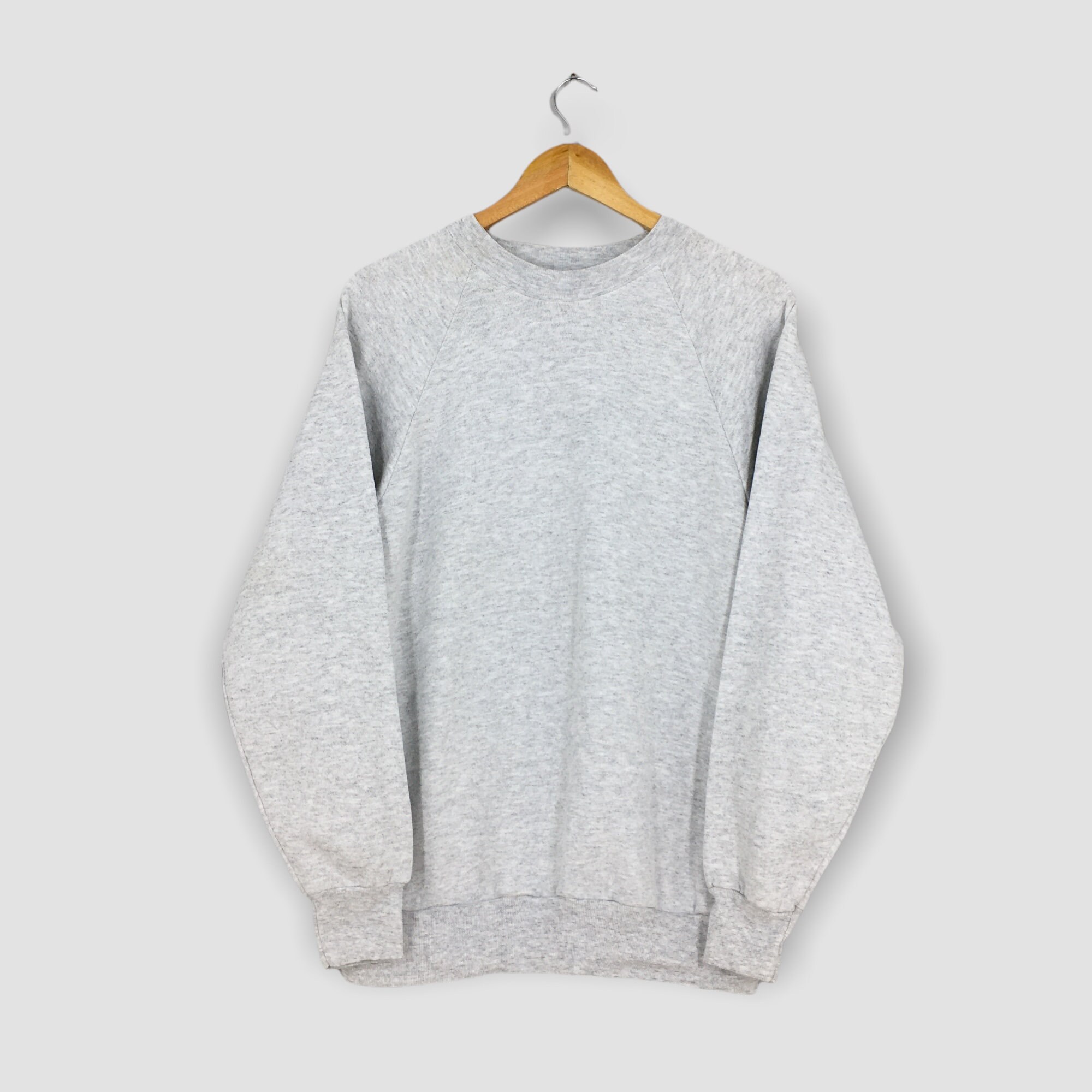 Plain Grey Hoodie - Etsy