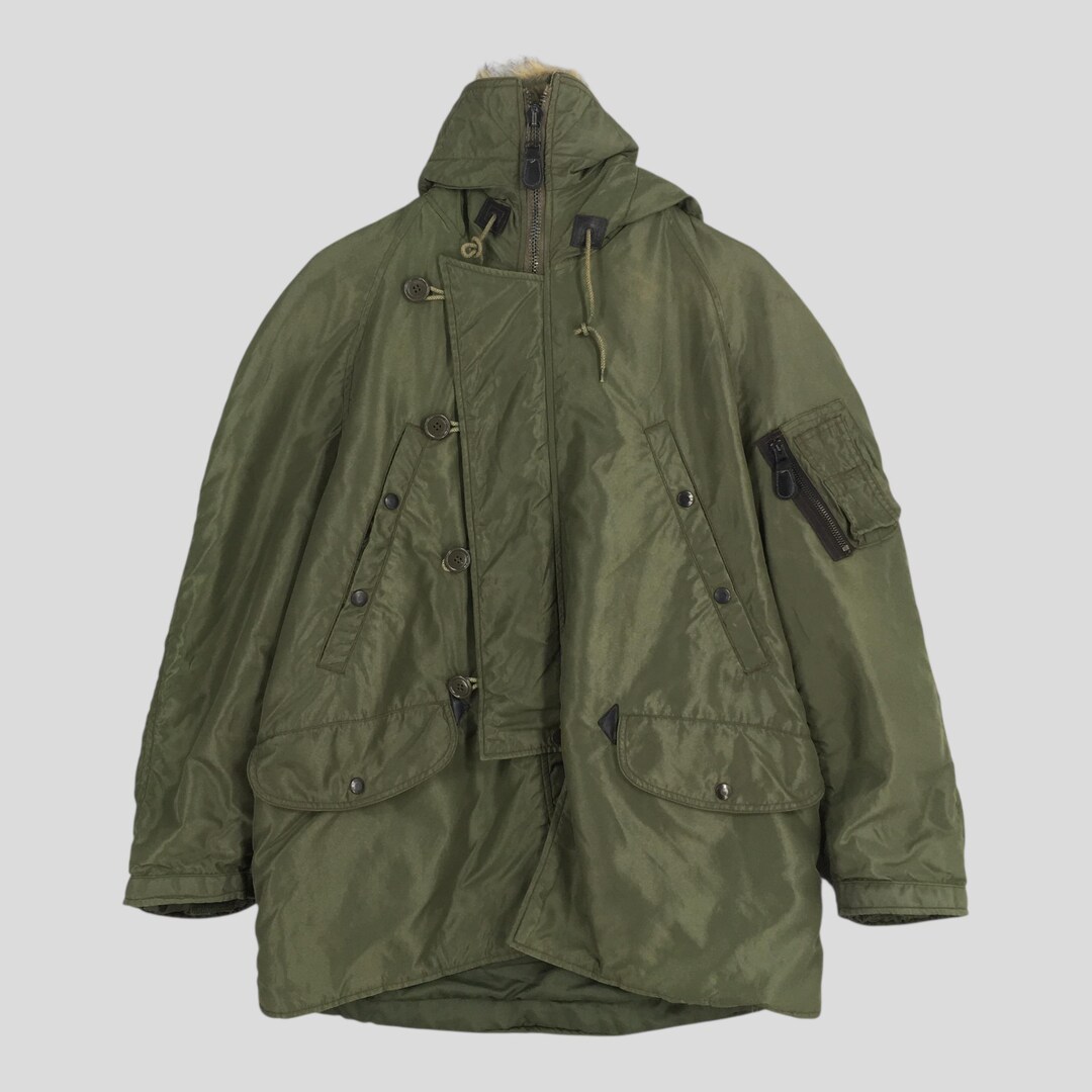 Vintage United Carr Buzz Rickson Type N-3B Parka Jacket Small Us