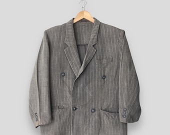 Vintage Y's for Men Yohji Yamamoto Black Wool Jacket Medium Ys for