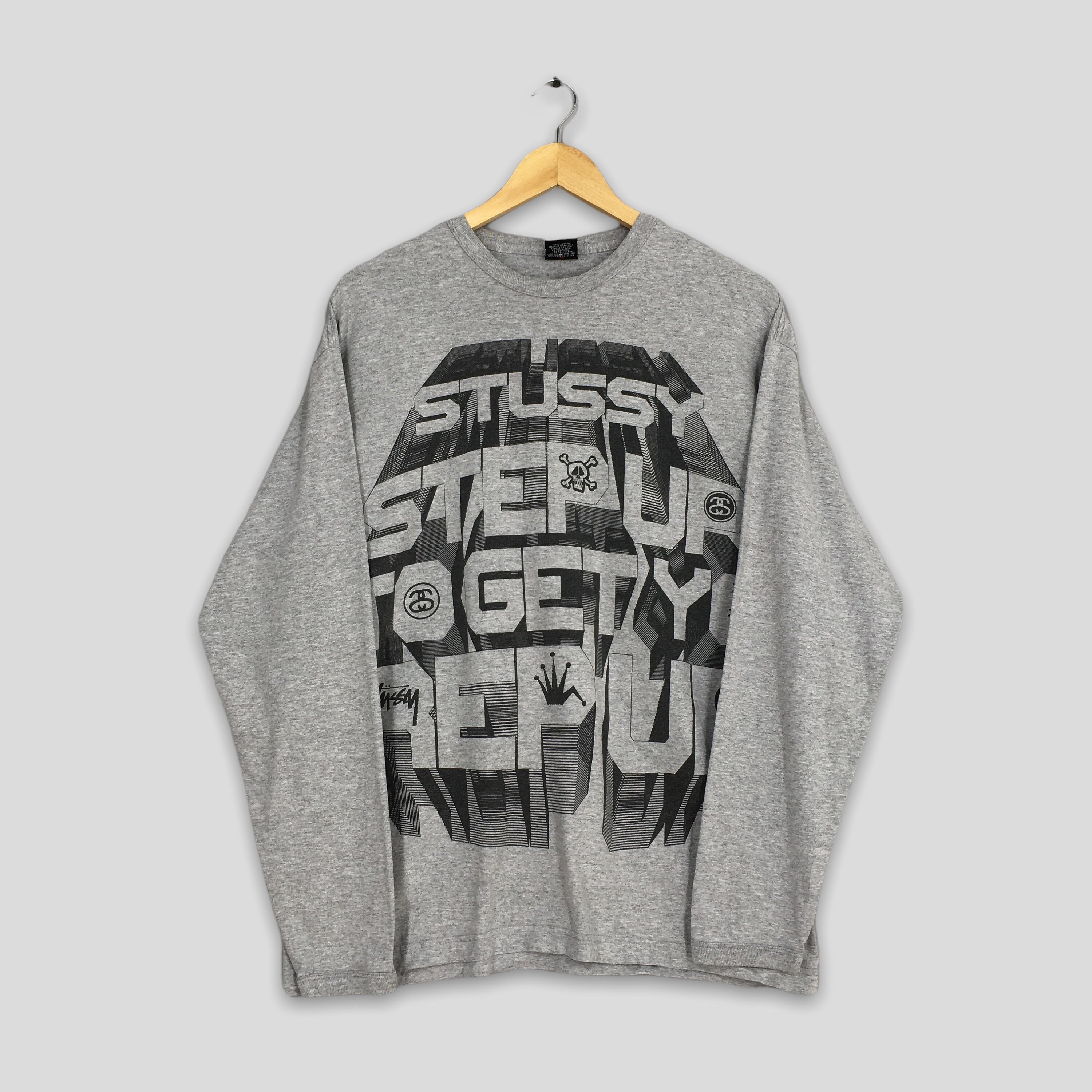 Maglia stussy maniche lunghe best sale