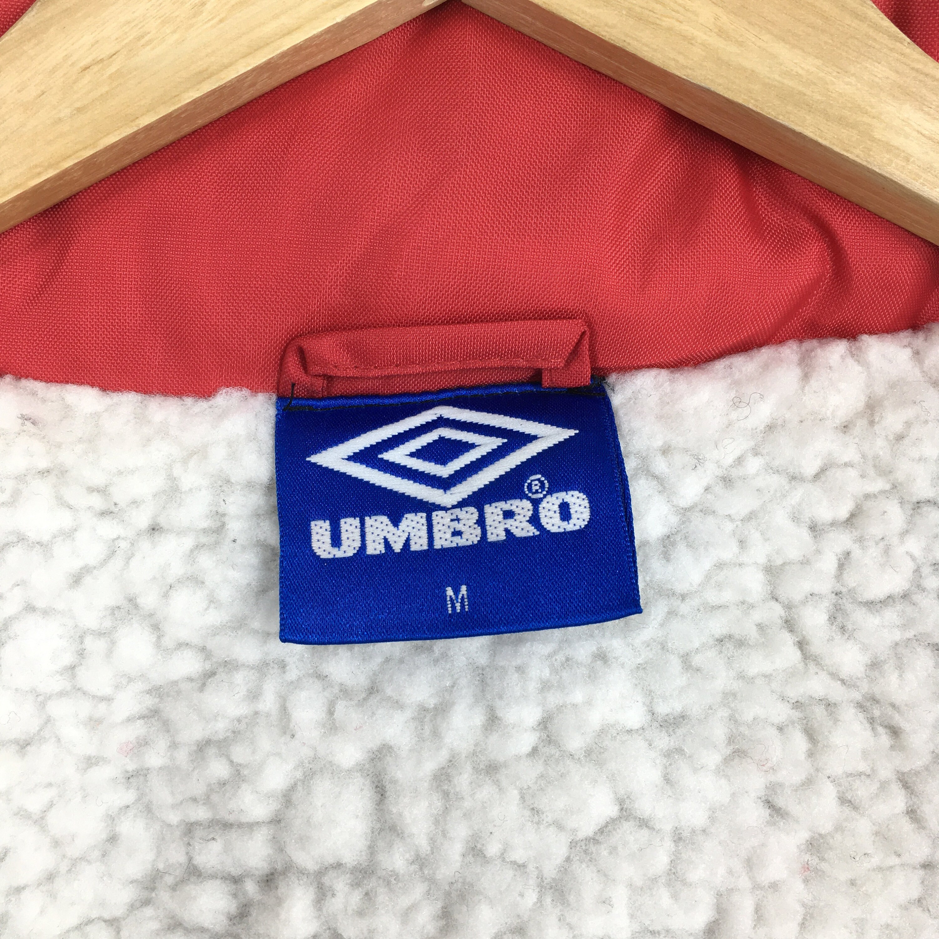 Vintage Umbro Sport Multicolor Sherpa Jacket Medium 90's