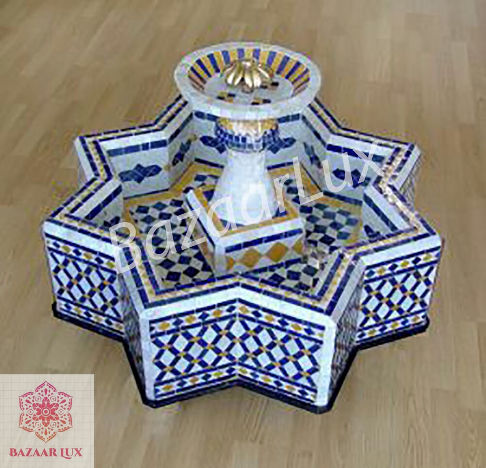 Fontaine ronde Marocaine
