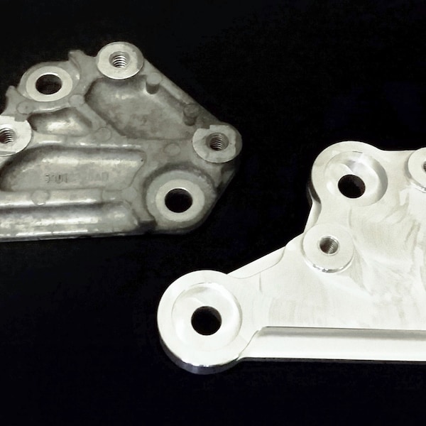 Billet UPGRADE for 96-98 Jeep Grand Cherokee 5.2L/5.9L V8 Power Steering Pump Bracket ---replaces  53010256AB Mopar--Jeepin--Made in the USA