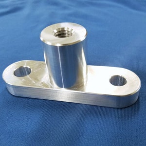 1969 Ford 351w Alternator Adaptor Head Bracket 10a336- fits 69 Mustang, Torino Galaxy, Fairlane, f150, F250. -1 bolt bracket for a 1969 351W