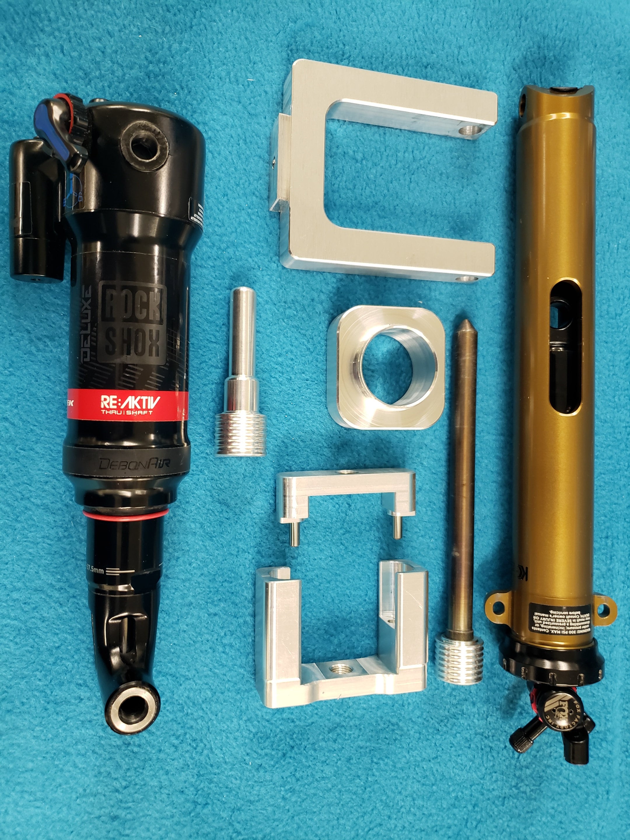 Shock Rework Tools Hand Dyno: Mountain Bike Shock Service Tool - Fox, Rockshox, Reactive ...