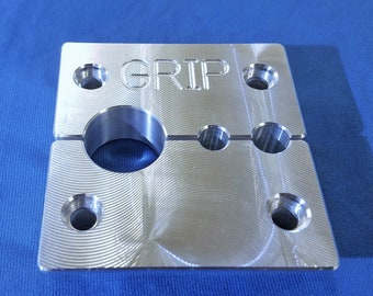 Morsetto per morsa per gruppo ammortizzatore Fox Grip/Grip2 -- Strumenti per la ricostruzione della forcella stessa misura del n.