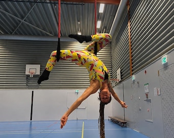 Komplettes Trapez-Set mit professioneller Ausrüstung für Zirkusartisten und Luftartisten