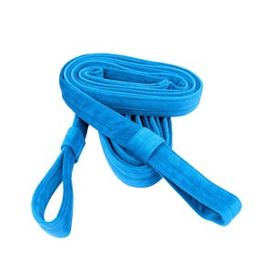 Sky blue acrobatic straps, velvet version safe straps, blue circus props, burgundy aerial straps, white and black aerial straps