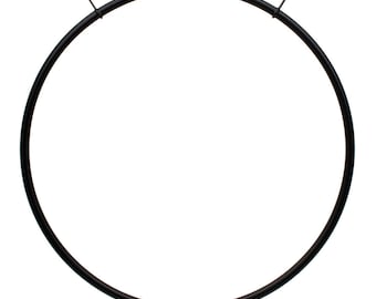 Aerial Hoop Lyra with Two Rigging Points, Professional Circus Ring for Acrobatics, Gymnastics Training Equipment, Aerialist Performance Prop