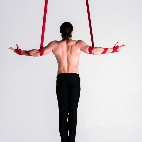 Aerial straps, velvet version straps