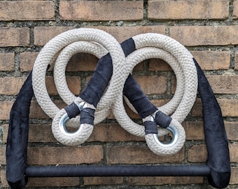 Air Trapeze Static Velvet and Cotton, White Circus Trapeze, Red Trapeze, Home Acrobatic Activities, Aerial Props Workout Gymnastics