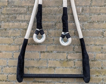 Aerial Trapeze Bar, Circus Trapeze Equipment, Home Gym Aerial Training, Acrobat Fitness Apparatus