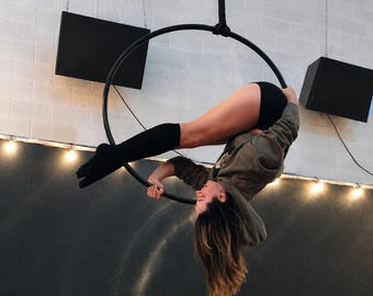 Aerial Hoop Lyra, Gymnastics Apparatus for Sports Training, Circus Performance Equipment