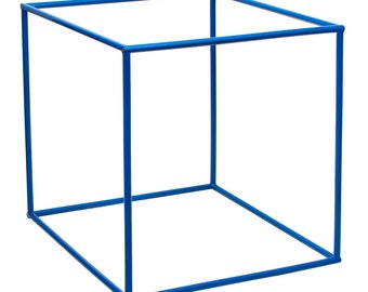 Aerial Prop Acrobatic Blue Cube, Aerial equipment cube for aerial gymnastics, Aerial arts, Aerial dance, Cube for Circus Acrobatics