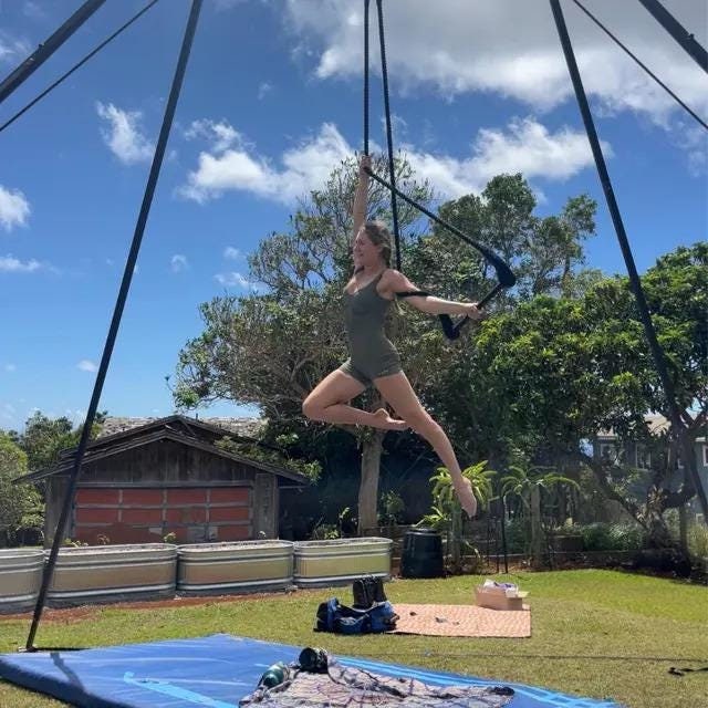 Aerial Trapeze Static, Circus Trapeze Static, Home Acrobatic Props, Acrobatic Workout Supplies, Aerial Apparatus, Circus Dance Equipment