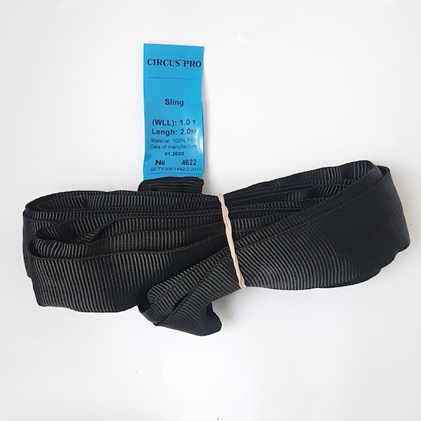 Rigging Sling for Aerial Lyra, Polyester Strop for Acrobatics, Aerial Hoop Training Equipment