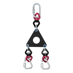 Full Rigging Set for velvet aerial straps, Circus Dance Equipment, Individual Aerialist Acrobatics Loops Set, Circus Gymnastics Supplies