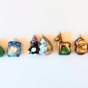 Vintage Czech Glass Christmas Ornaments: Hand-Painted Tree Decor