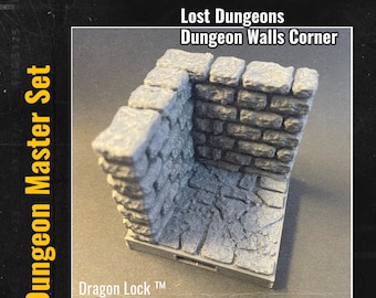 Dungeon Walls Corner / Dungeon Master Set - Lost Dungeons (Fat Dragon Games)