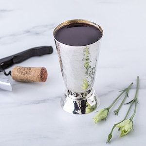 Cáliz, Copa Kiddush, Judaica de Plata, Copa de Vino de Plata, Cáliz, Regalo Judío, Shabat, Regalo Religioso, Copa de Ceremonia, Regalo personalizado