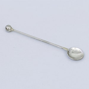 Silver Spoon, Honey Dipper, Silver Baby Spoon, Rosh Hashanah Gift, Modern Judica, Religious Gifts, Newborn Gift, Israeli Art, Jewish Gift
