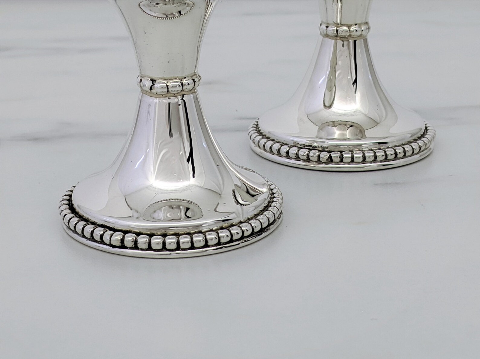 Shabbat Candlesticks, Silver Candlesticks, Yomtov Candle, Silver Candle Holder, Contemporary