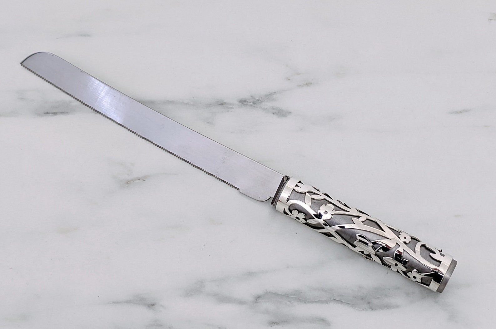 Challa Knife Silver Knife Jewish Gift Wedding Knife Cake Etsy