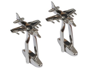 Select Gifts Harrier Jump Jet Gold-Tone Cufflinks Black Pouch Select Gifts Harrier Jump Jet Gold-Tone Cufflinks Black Pouch