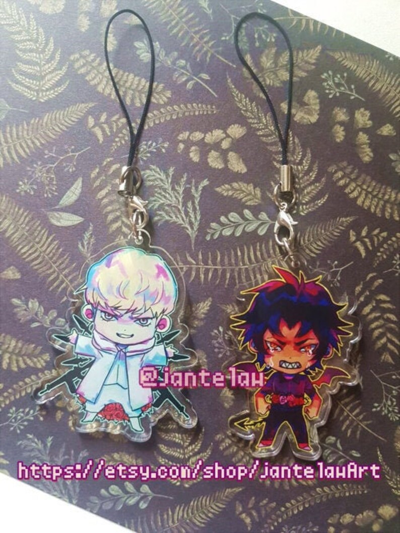 Devilman Crybaby single-sided acrylic charm