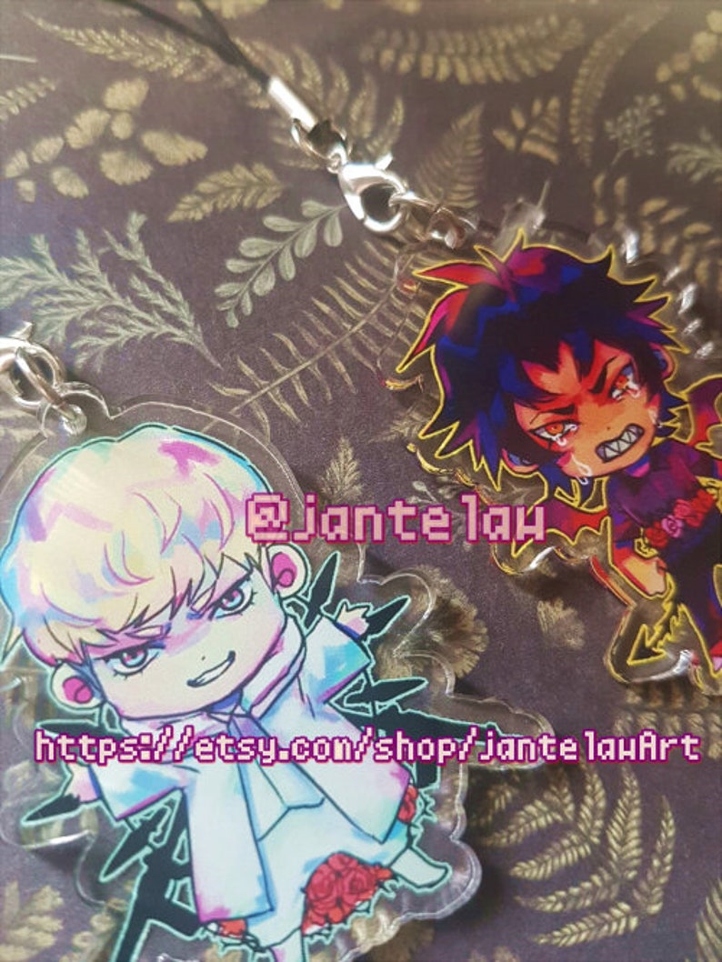 Devilman Crybaby single-sided acrylic charm