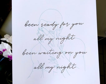 Frank Ocean Nights Etsy