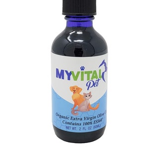 MyVitalPet ESS60 in Organic Extra Virgin Olive Oil – 60ml
