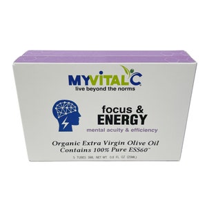MyVitalC Focus and Energy Single Shots- 10 Day Supply