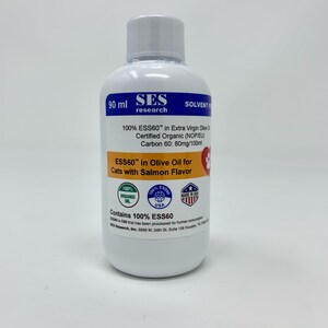 ESS60 in Olive Oil with Salmon Flavor for Cats 90ml