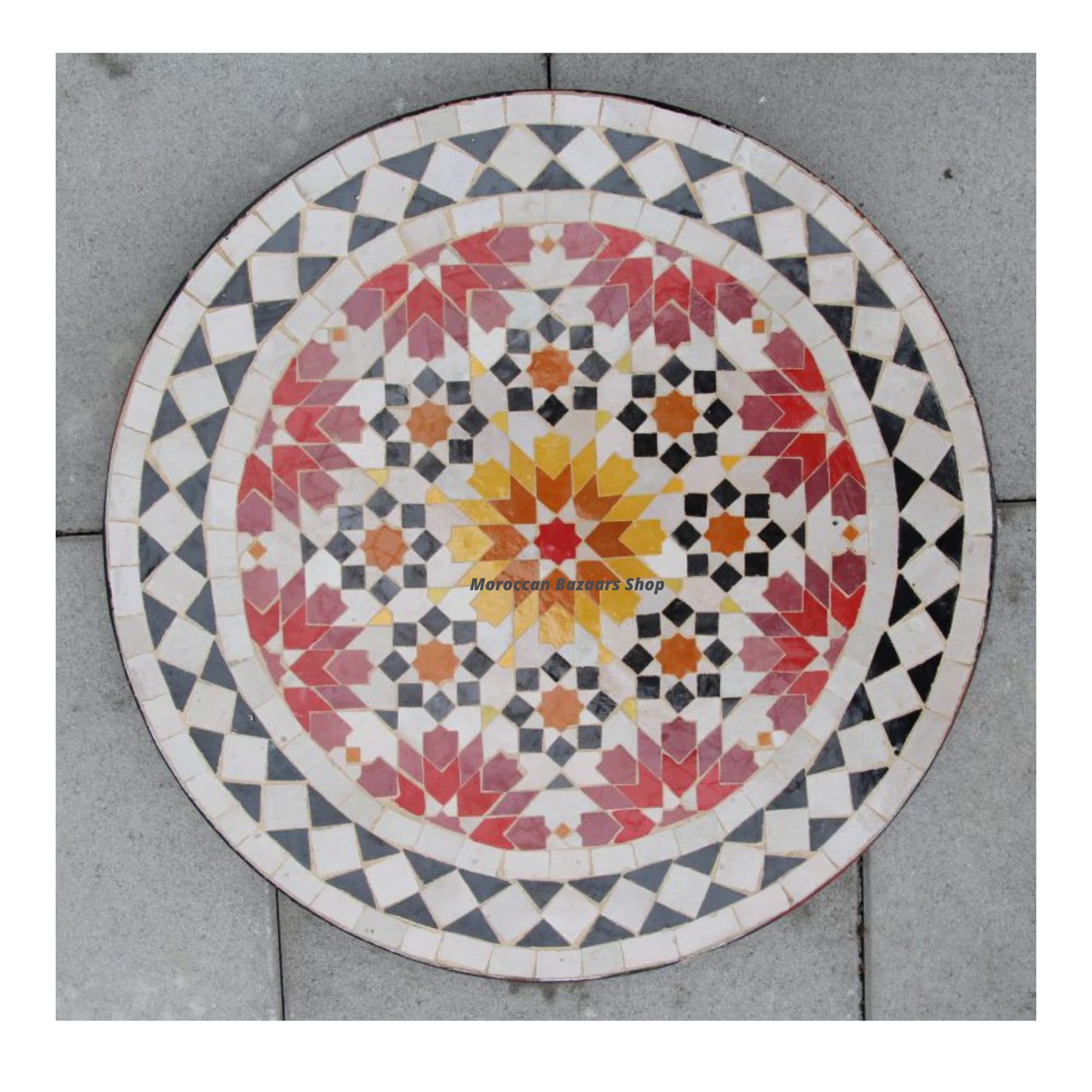 Outdoor Dinning Tisch Mosaik Garten Tisch Mosaik Tisch | Etsy