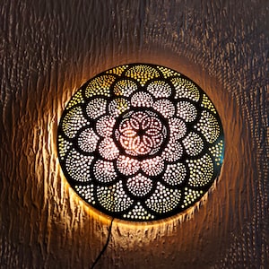 Moroccan Wall Sconce, Plug In Wall Lamp, Wall Mounted Lights, Farmhouse Sconce, Moroccan Light, Brass Wall Sconce, Indoor Lights.
