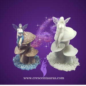 Resin mini fairy statue