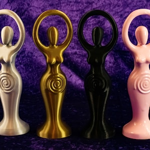 3d printed goddess statue