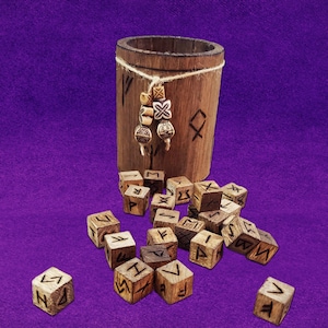 Elder Futhark wooden Runes