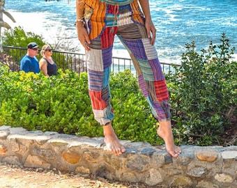 Boho Style Patchwork Pants Hippie Pants Harem Pants