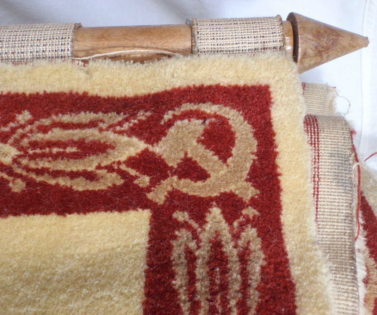 Vintage Wall Carpet Rug Portrait Soviet USSR Russian Vladimir Etsy