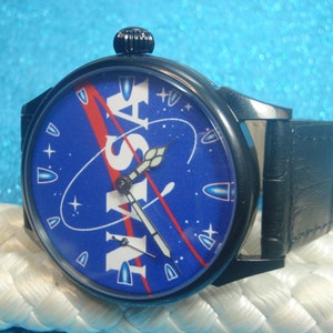 like new MOLNIYA Vintage USSR Excellent Watch NASA Mechanical Serviced Visible Mechanism 3602