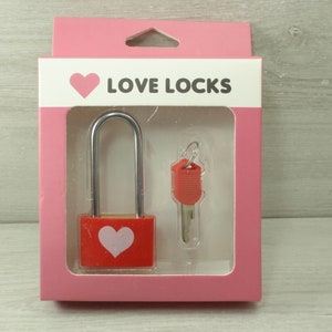 New Love Lock Padlock Wedding Engagement Aniversary Bridge Boyfriend Key